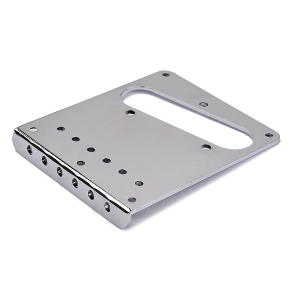 LABSERRON Electric Guitar Bridge Plate 1Pcs in Silver for Guitar