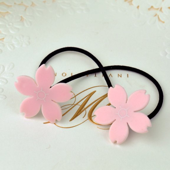 LABSERRON Elegant Shape Acrylic Hair Accessories Set 7PCS For Wedding Daily Use Travel Music Party