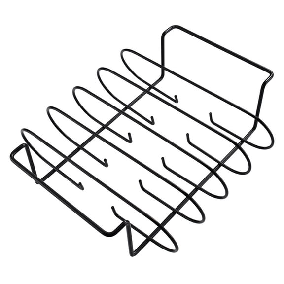 LABSERRON Grill Racks Stainless Steel Black 1Pcs