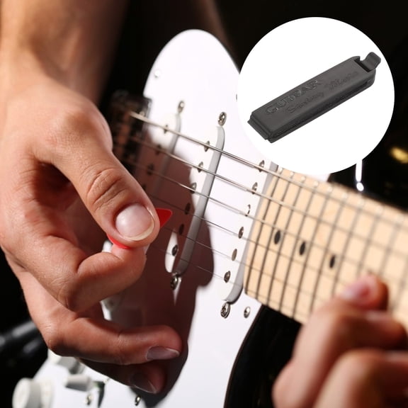 LABSERRON Guitar Fret String Mute Damper Guitar String Dampener Black 1Pack
