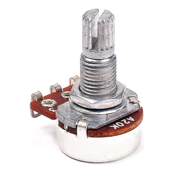 LABSERRON A20k Linear Guitar Volume Potentiometer Multi-Color Audio Control Knob for Electric Guitar