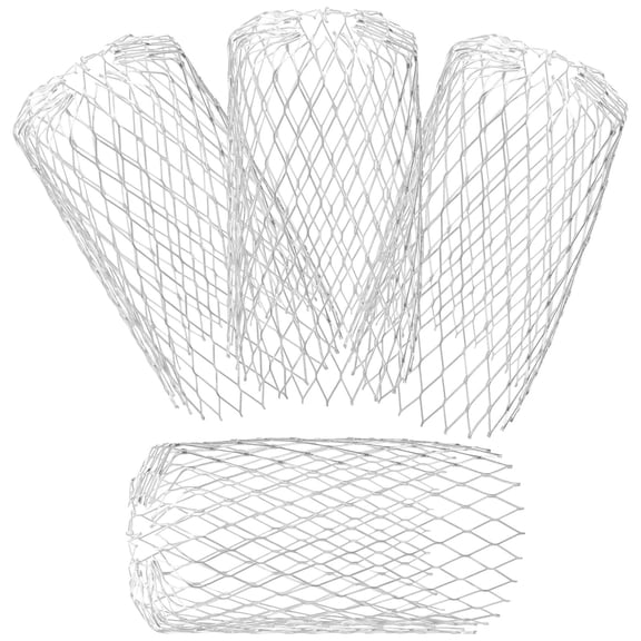 LABSERRON Gutter Guard Mesh 4Pcs Clog Prevention for 5.89X3.14X3.14in