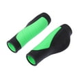 thumbnail image 1 of LABSERRON Handlebar Grips 1 Pair Tpe Green Black Ergonomic Design For LongTime Riding And Cycling, 1 of 8