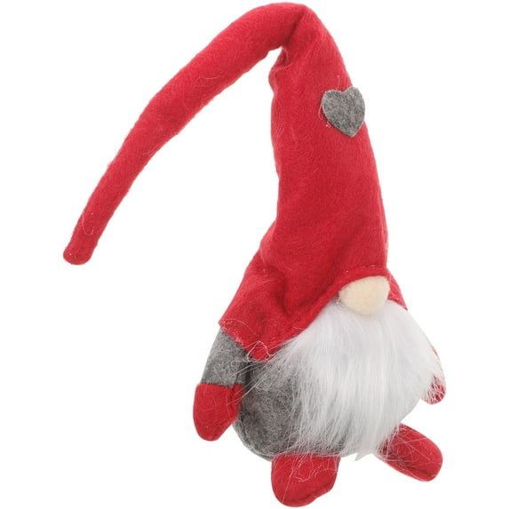 LABSERRON Home Decor 1Set Forest Man Shape Xmas Tree Topper Scandinavian Style Grey Non Woven Fabric 61.5x8.9x0.8in