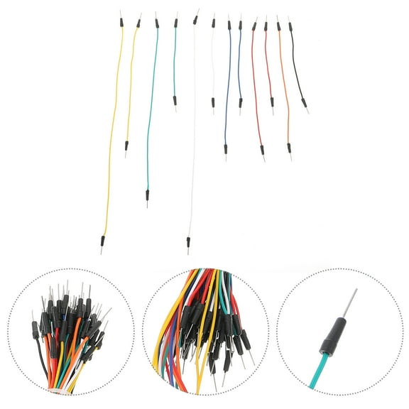 LABSERRON Jumper Wire for Prototyping Circuit 120Pcs Abs Material For Breadboard Projects