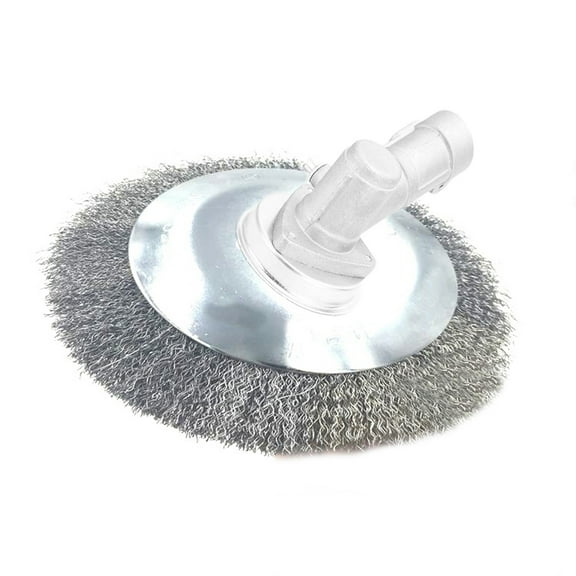 LABSERRON Lawn Mower Part 1Pcs Steel Weeding Plate for Grass Rust Removal Outdoor 5.9x5.9in