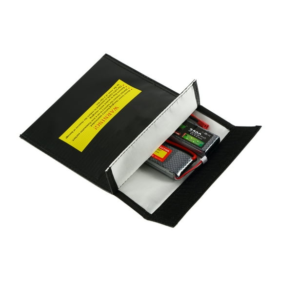 LABSERRON Lipo Storage Pouch 1Pack LiPo Battery Safety Guard Fireproof Bag for Home and Workshop Use