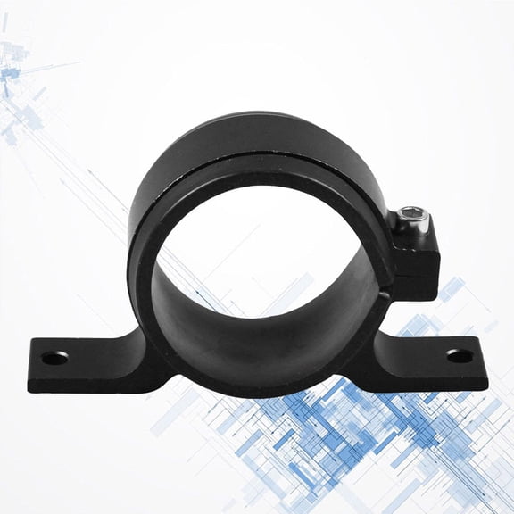 LABSERRON Mount Bracket Clamp 60mm Fuel Pump Support Aluminum Alloy 1Pcs