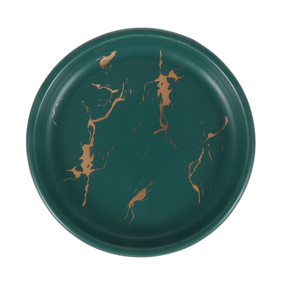 LABSERRON Nordic Style Ceramic Soap Dish for Storage in Green Nordic Design Fits Bathroom Kitchen Sink
