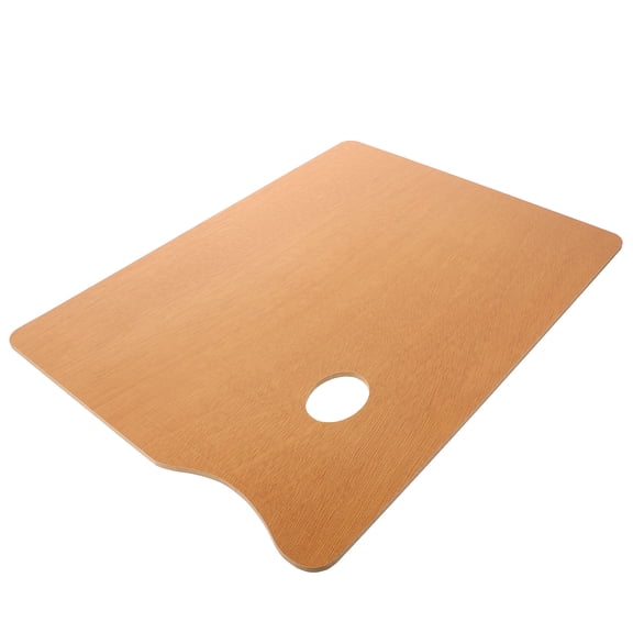LABSERRON Wooden Square Artist Painting Tray Palette, Vintage Style Paint Mixing Board for Acrylic Oil Watercolor Art Supplies