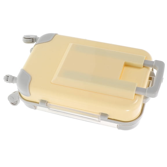 LABSERRON Pink 6.7X3.5X1.6Inch Plastic Eyelash Holder Perfect For Women Travelers And Various Occasions