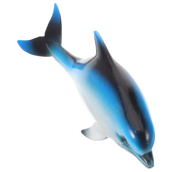 LABSERRON 1Pack Plastic Dolphin Sculpture Dolphin Decor for Bedroom Tea Room Study