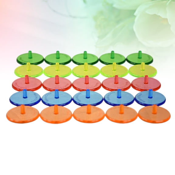 LABSERRON Plastic Mark 100Pcs Positioning Balls for Golf Ball Markers