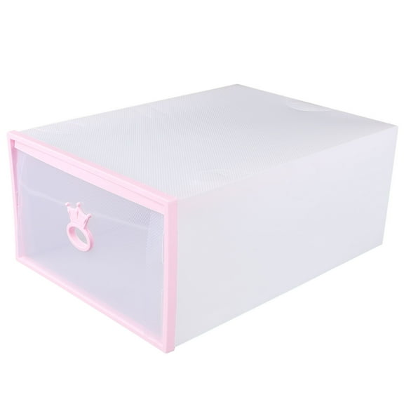 LABSERRON Plastic Shoes Box Drawer Type for Under Bed Storage Shoes 1Pcs