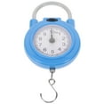 thumbnail image 1 of LABSERRON Portable Luggage Scale 1Pack Mechanical Hanging Scales for Travel and Home Use Blue Metal 6.29X2.95X0.59in, 1 of 8