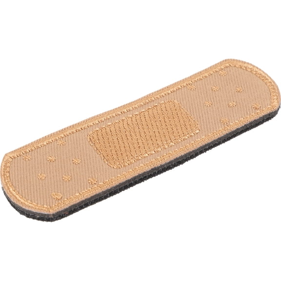 LABSERRON Beige Twill Embroidered Patch for Clothes, Jeans, Bags, Decorative Accessory