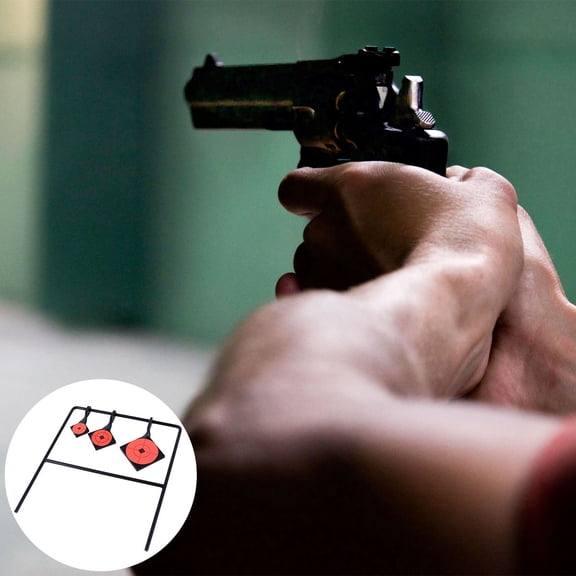 LABSERRON Practice Hunting Target 1Set Carbon Steel Rectangular Plate for Skill Training Adults 12.97X11.59X0.20in