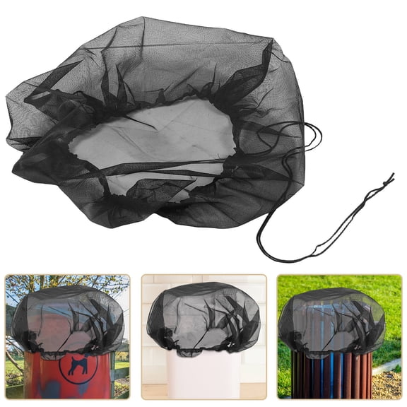 LABSERRON Rain Water Filter 2Pcs Mesh Cover 95Cm Square Polyester For Rain Barrels Accessories Homeowners