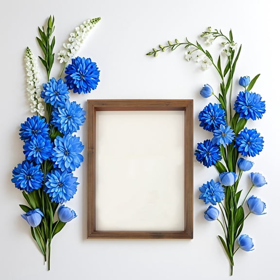 LABSERRON Rectangle Shadow Box 45.0X33.0X4.5In Coffee Wood Display Frame Dried Flowers Showcase present Giving 1Pcs