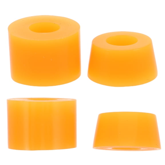 LABSERRON Skate Board Protection 4Pcs Orange Pu Pads for Boys and Teens