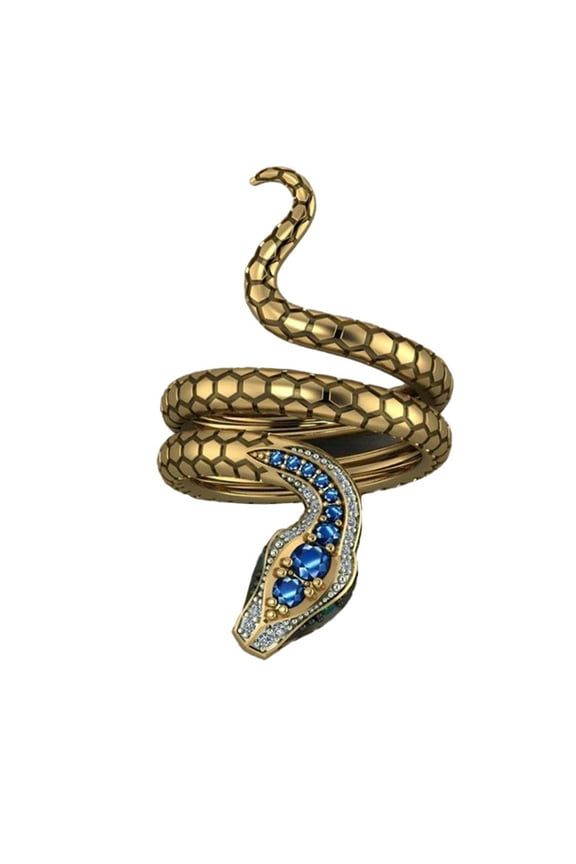 Snake Ring 1Pcs Copper Fashion Jewelry for Women and Men Christmas Party present
