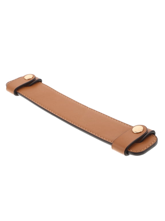 Soft Padded Shoulder Strap Pad Light Brown for Tote Bags with Non Slip Comfort Cushion