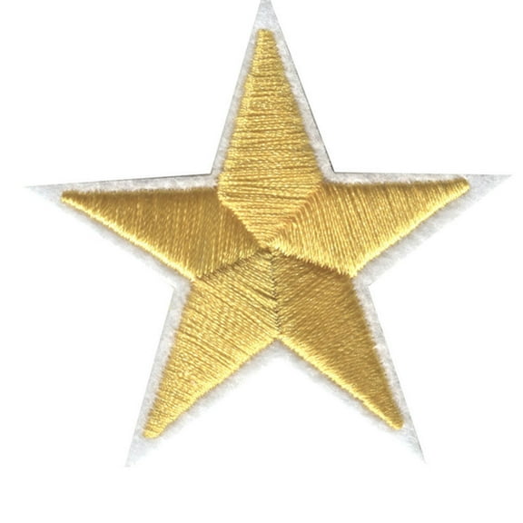 LABSERRON Star Shape Sticker Patches 38 Pcs Assorted Color Diy Costume Decorative For Backpacks Clothing Women