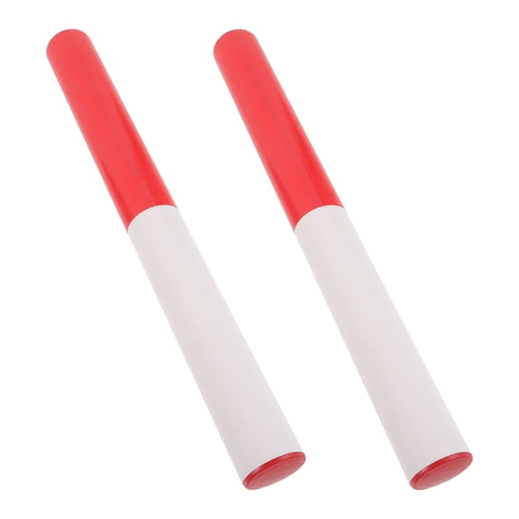 LABSERRON Track Competition Baton ABS Lightweight Multi for Students 2Pcs