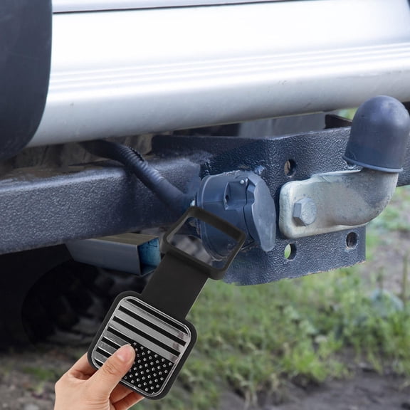LABSERRON Trailer Tow Protector 1Set Practical Design Tpu Multi Color For Car Maintenance Hitch Cover Truck