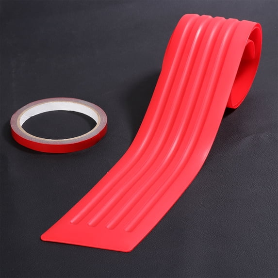 LABSERRON Universal Fit Rear Bumper Cover Strip for Car Pickup SUV Truck 1Set Red Decorative Protection