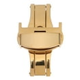 thumbnail image 1 of LABSERRON Watch Buckle Golden Double Push-Button Clasp 1Pack Durable Stainless Steel For Adults, 1 of 8