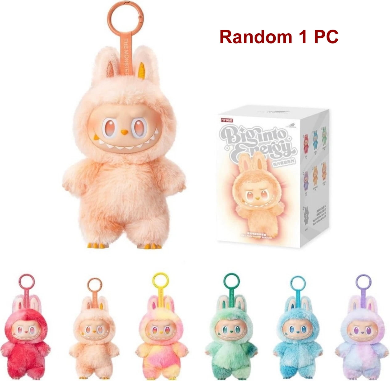 キーホルダー・キーリング LABUBU LET'S PLAY TOGETHER DOLL SERIES BABA KEYRING Labubu Let's Play Together Series Baba Doll Keyring #라부부