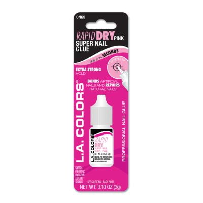 LAC RAPID DRY NAIL GLUE PINK