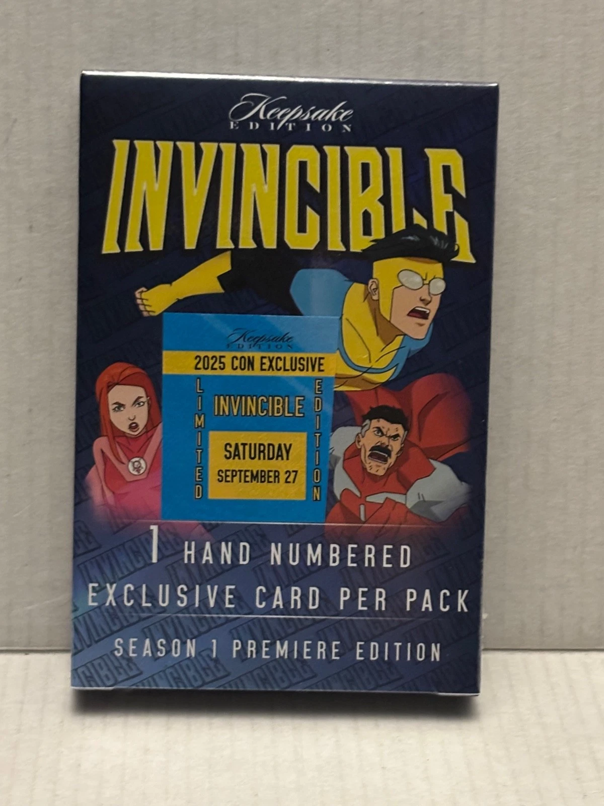 Invincible Auto Card LACC 2025 Invincible Season 1 Keepsake Premiere Edition Saturday ...