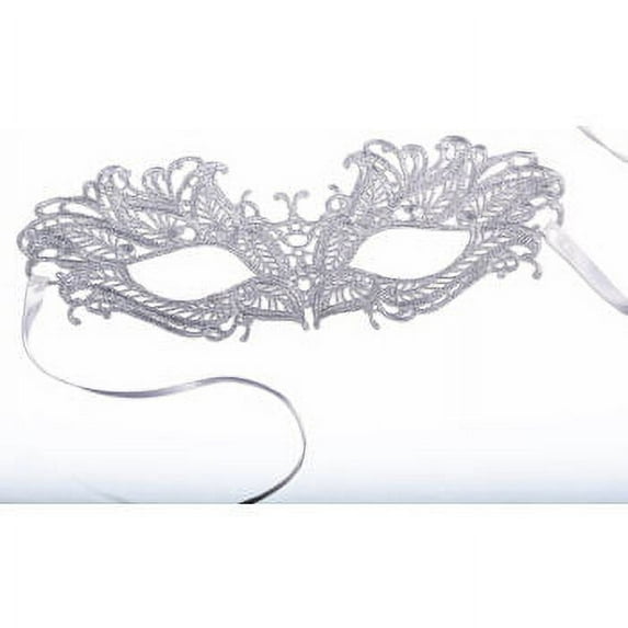 LACE MASK-SILVER