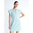 thumbnail image 1 of Free Assembly Women's Lace Up Cotton Mini Dress, Sizes XS-XXL, 1 of 5
