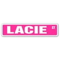 thumbnail image 1 of LACIE Street Sign Childrens Name Room Sign | Indoor/Outdoor |  36" Wide, 1 of 5