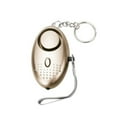 thumbnail image 1 of LACKUST 130dB Alarm Keychain with LED Light,Clearance Keychains Rings for Keys for Men Women for Car,Personal Safety and Protection,Gold, 1 of 1