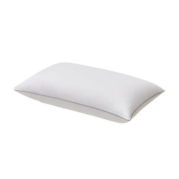 LACKUST 1pc Soft Pillows - Prewashed Cotton-Like Pillows with Breathable Cover, Down Filling for Back or Stomach Sleepers,White