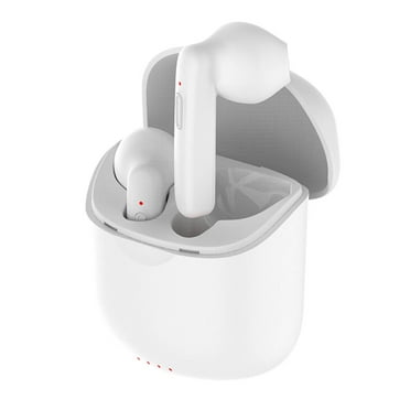 LACKUST 2024 Bluetooth 5.3 Earbuds,Clearance Noise Cancelling Bluetooth Headphones for Kids,Mini Stereo Headphones with Charging Case,White