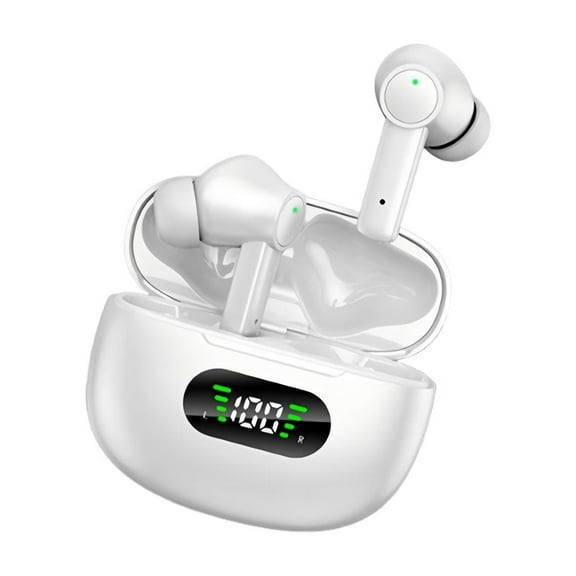 LACKUST AI Real-Time Translation Earbuds, TWS Bluetooth with ENC Call Noise Cancellation, Digital Display, 40H Long Battery, In-Ear Wireless Headphones