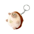 thumbnail image 1 of LACKUST Adorable Squeaky Turtle Toy,Clearance Keychains Rings for Keys for Men Women for Car,Soft Fabric for Children's Imaginative Play,Brown, 1 of 6