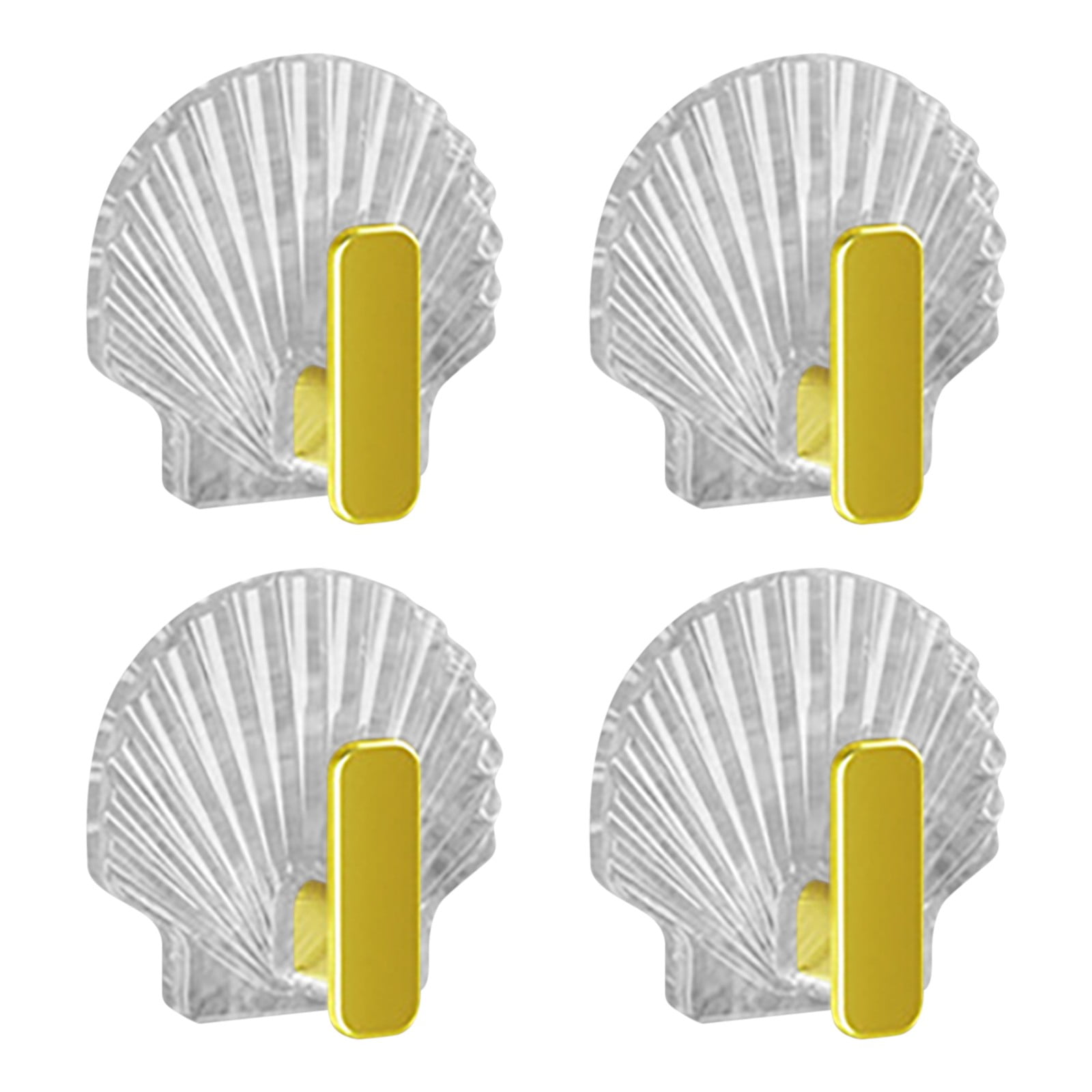 LACKUST Back of Door Hooks,4pc Punch- Wall-mounted Bag Hook Door Back ...