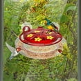 thumbnail image 1 of LACKUST Bird Feeders Outdoor Clearance,New Window Hummingbird Feeder with Metal Frame and Sucker,Yellow, 1 of 8
