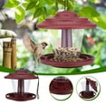 thumbnail image 1 of LACKUST Bird Feeders Outdoor Clearance,Plastic Hanging Bird Feeder for Outdoor Garden Use,Black, 1 of 7