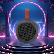 LACKUST Bluetooth 5.3 Portable Wireless Mini Speaker Outdoor Bathroom Waterproofs Desktop Subwoofer With Plug-in Bluetooth Speaker,Black