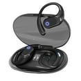 thumbnail image 1 of LACKUST Bluetooth 5.4 Wireless Earbuds with Ear Hooks - Low Latency, Type-C Fast Charging, Long Battery Life - Black for Sports & Workout, 1 of 1