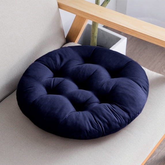 LACKUST Chair Seat Cushion Clearance,Floor Floor Patio Chair Cushions Tatami Mat,Cushions for Outdoor Furniture Clearance,Navy