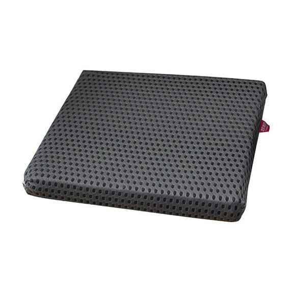 LACKUST Chair Seat Cushion Clearance,Linen Office Desk Chair Cushion,Travel Seat Cushion for Airplane,Gray