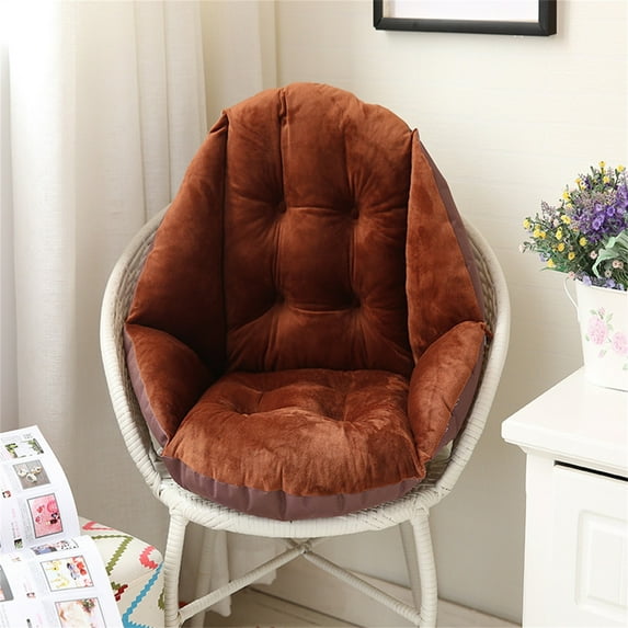 LACKUST Chair Seat Cushion Clearance,Warm Comfort Office Chair Cushion,Chair Cushions for Elderly,Coffee
